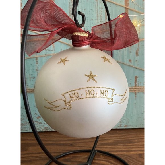 VTG Collector’s Series Large Santa Glass Ornament Hand Made in Poland - 2004 - Picture 2 of 8